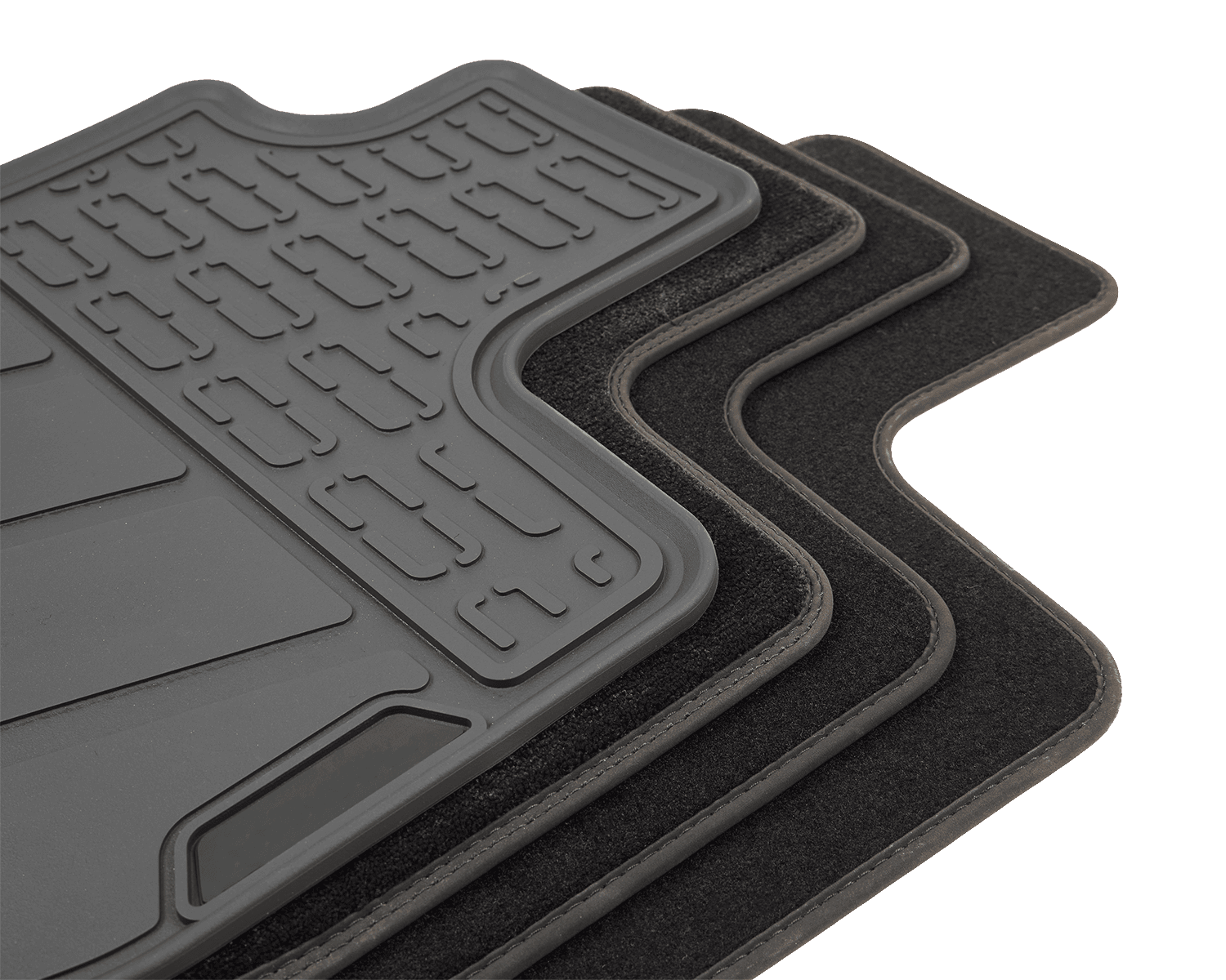 Bottari 39188 Set Tappeti Auto per Fiat 500 Elettrica, in Moquette, 4 pezzi | Leroy Merlin